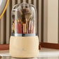 360° Rotating Makeup Organizer with Clear Cover Cosmetic Storage Stand