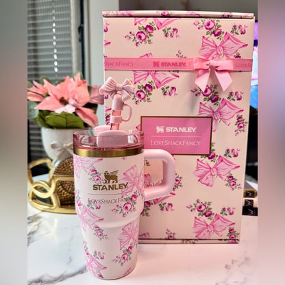 Stanley X Love Shack Fancy Floral Luxe Gift 20oz Tumbler Stylish & Durable