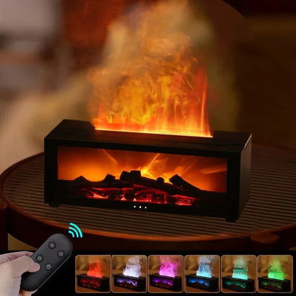 Fireplace Flame Air Diffuser Humidifier