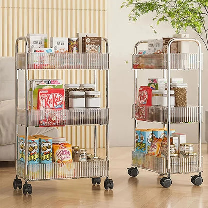 Acrylic Multipurpose Storage Trolley