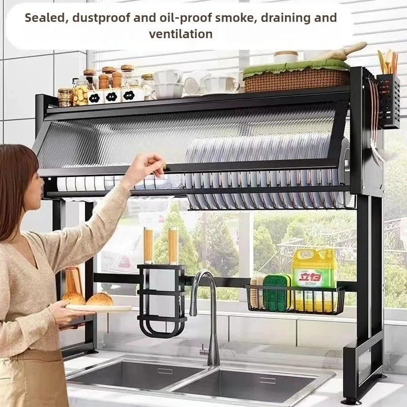 Over The Sink Cabinet Rack