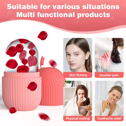 Silicone Face Ice Roller