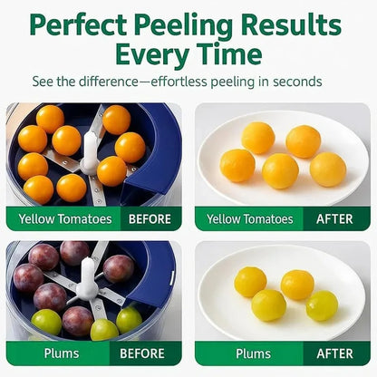 Electric Grape & Garlic Peeler Machine