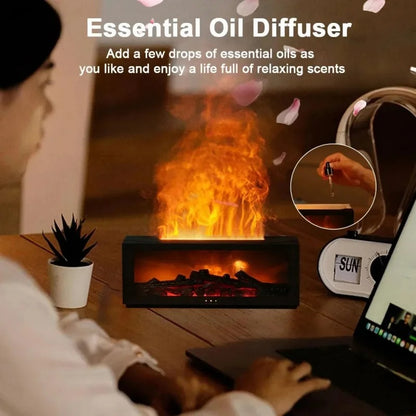 Fireplace Flame Air Diffuser Humidifier