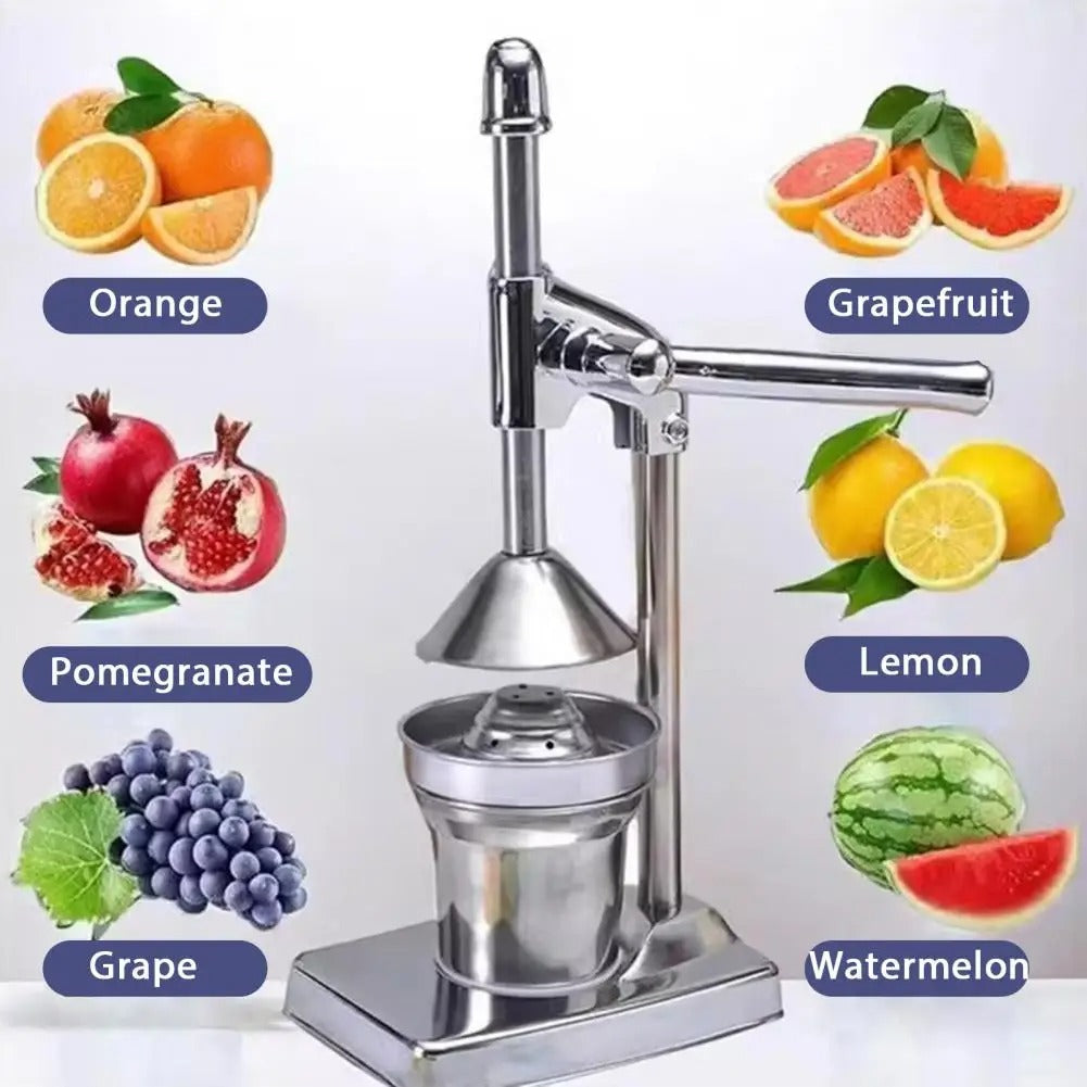 Stainless Steel Manual Fruit Juicer