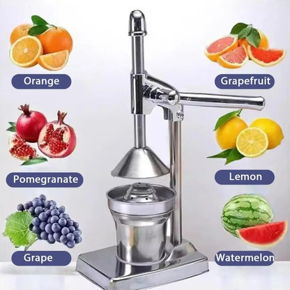 Stainless Steel Manual Fruit Juicer