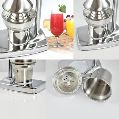Stainless Steel Manual Fruit Juicer