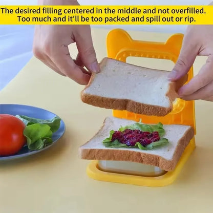 Sandwich Cutter & Sealer DIY Crustless Sandwich Maker