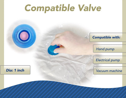 Vacuum Storage Bags with Hand Pump