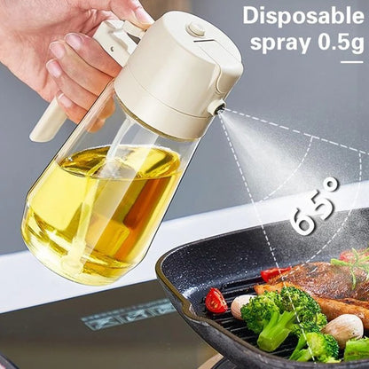 2 in 1 Oil Sprayer and Dispenser