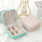 Mini Leather Square Jewellery Box