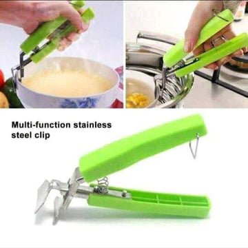 Heat Resistant Pot Gripper for Safe Handling of Hot Pots and Cookware