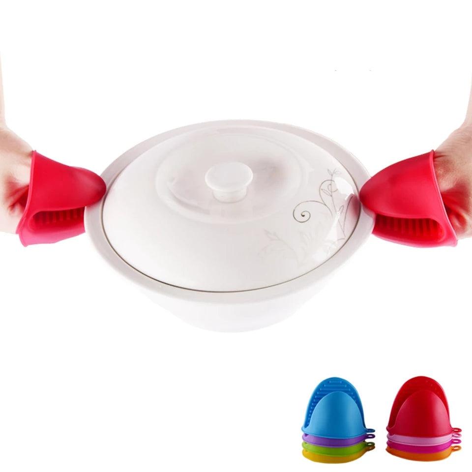 Heat Resistant Pot Holder Set of 2 for Safe Cooking and Hot Handles
