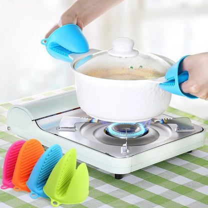 Heat Resistant Pot Holder Set of 2 for Safe Cooking and Hot Handles