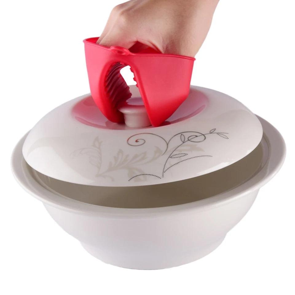 Heat Resistant Pot Holder Set of 2 for Safe Cooking and Hot Handles