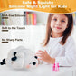 Sheep Silicone Night Light – Multicolour Bedside Lamp for Kids