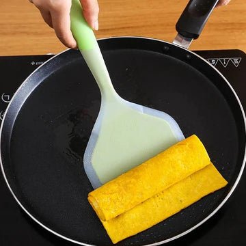 Flexible Silicone Kitchen Scraper for Dishes, Bowls and Cookware Cleaning