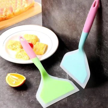 Flexible Silicone Kitchen Scraper for Dishes, Bowls and Cookware Cleaning
