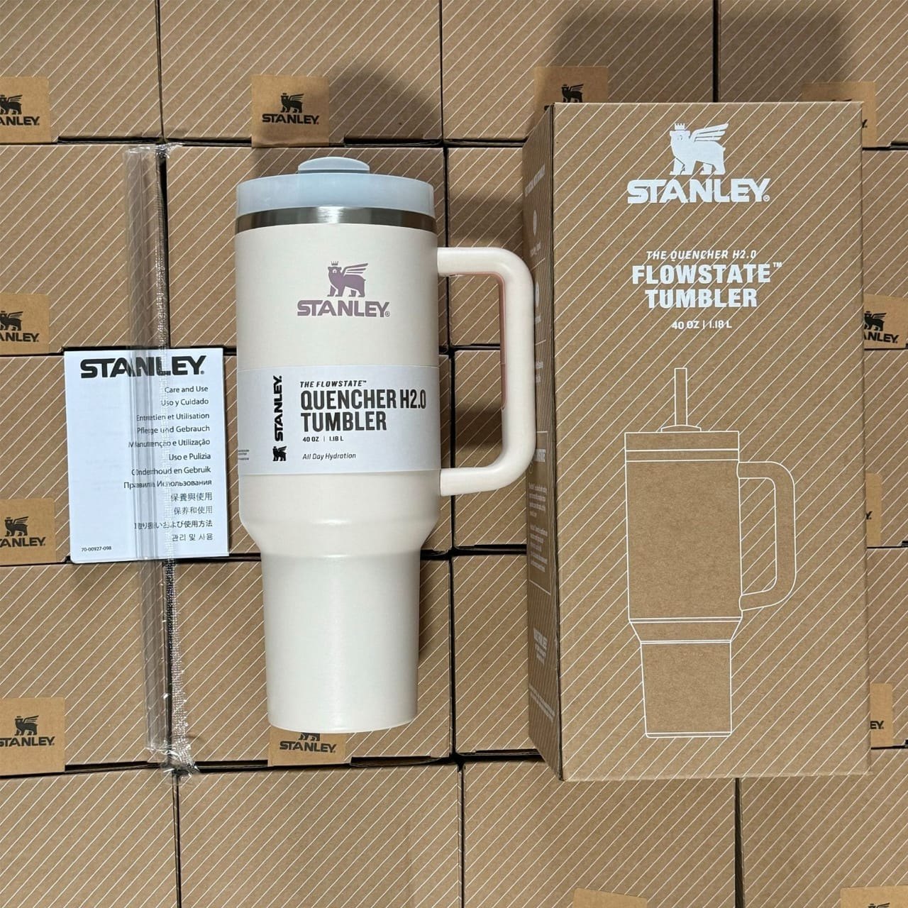 Stanley Quencher H2.0 Tumbler Mug – Hot & Cold Travel Cup