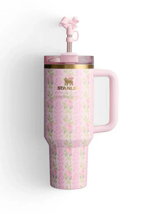 Stanley x Love Shack Fancy 40oz Tumbler Limited Edition Floral Quencher