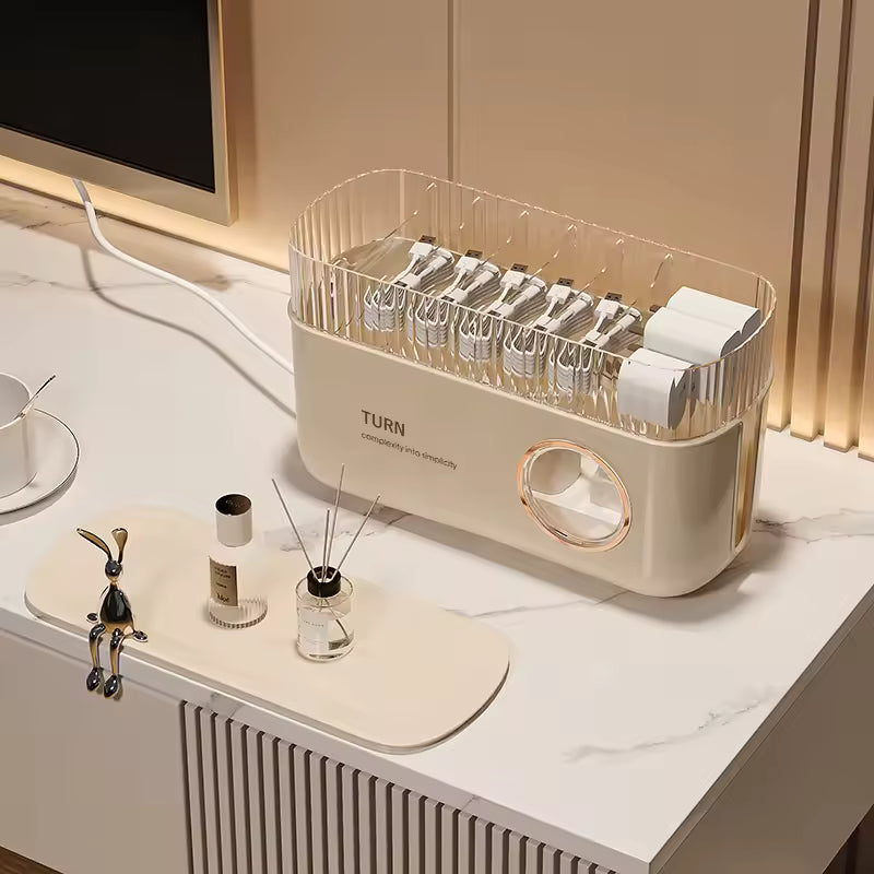 Luxury Cable Organizer Box for Desk with Stylish Design