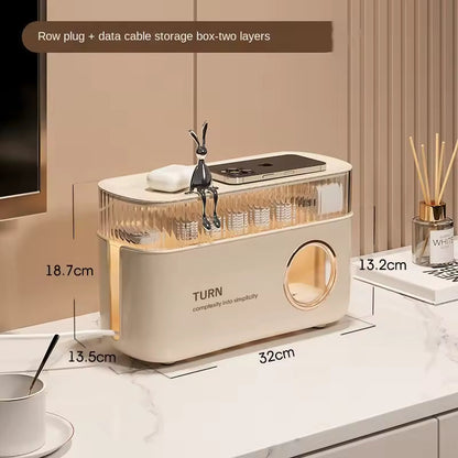 Luxury Cable Organizer Box for Desk with Stylish Design