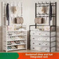 Multi-Functional Shoe and Coat Rack Wide Dustproof Organizer